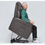 ΗΛΕΚΤΡΙΚΗ ΠΟΛΥΘΡΟΝΑ ΑΝΥΨΩΣΗΣ SuperOrtho Geriatric lift chair Mocca